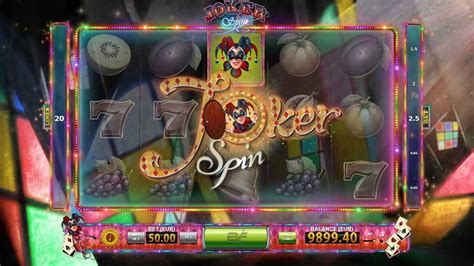 Игровой автомат Spin Joker, Spin  играть бесплатно